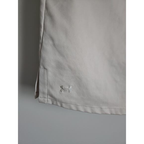 Under Armour Golf Skort Performance Loose Fit Stretch Women’s Size 6 Khaki - Picture 2 of 10